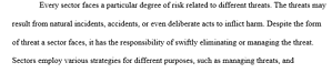Salient vulnerabilities