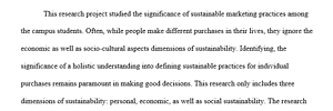 Sustainability Marketing