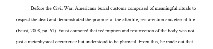 American Burial Customs 