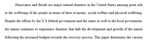 Disaster Management Research