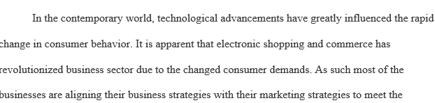 E-tailing and m-tailing