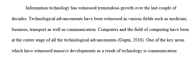 Ethernet and wireless technologies