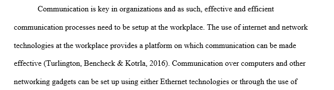 Internet connectivity