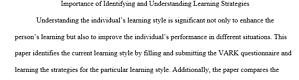 Learning styles