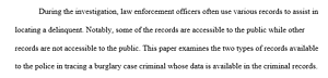 Police Access and records