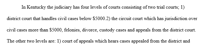 Research on judicial system