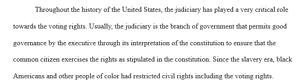 Supreme Court cases involving voting rights