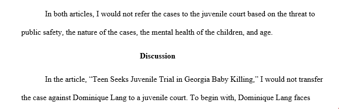 Teen Seeks Juvenile Trial in Georgia Baby Killing