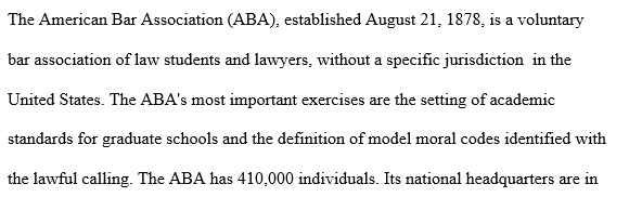 American Bar Association