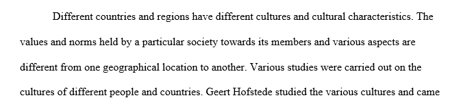 Value Dimensions of Culture