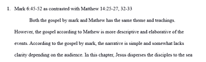 Why Matthew may have edited Mark's Gospel