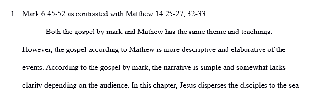 Why Matthew may have edited Mark's Gospel