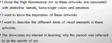 Art Gallery: Visual Elements