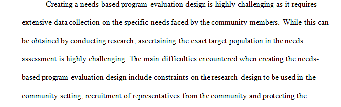 Personal Reflection on Public Needs Assessment Project