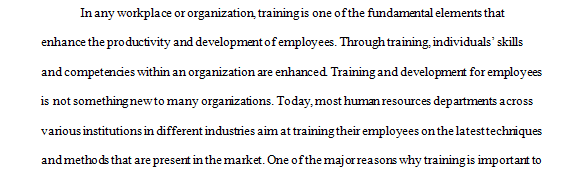 Training Evaluation