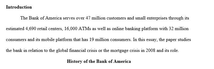Bank of America