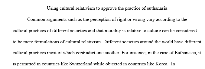 Contemporary moral issue