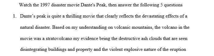 Dante's Peak