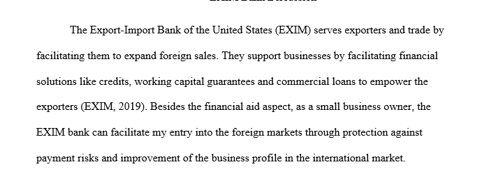 Export-Import Bank of the United States