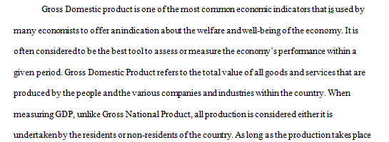 Factors Affecting Gross Domestic Product