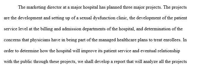 Improving hospital relationship with the public