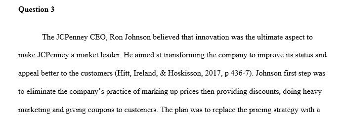 Innovation failure