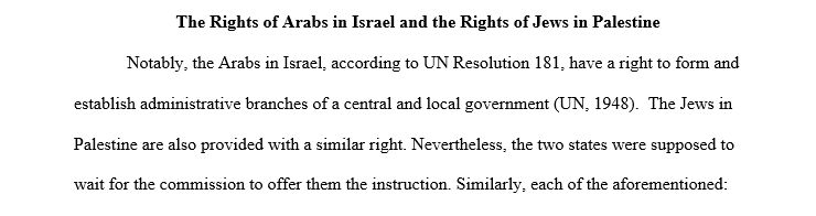 Israel and Israeli Settlement