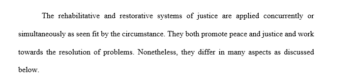 Justice Systems