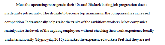 Recommendations to Developing Managers Experiencing Career Claustrophobia