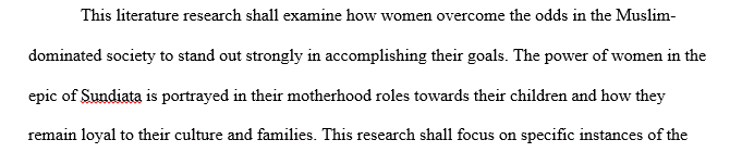 Role of women