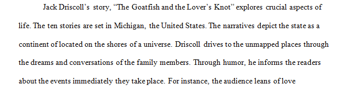 The Goatfish and the Lover’s Knot