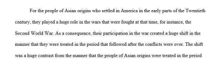 The significance of war in Asian American history