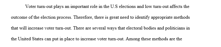 Voluntary voting