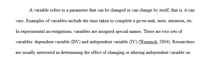 Ways that researchers attempt to control extraneous variables.