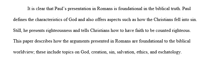 What does Romans teach about the existence and attributes of God