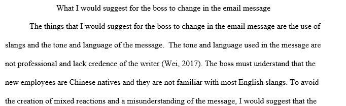 Writing a Business Message
