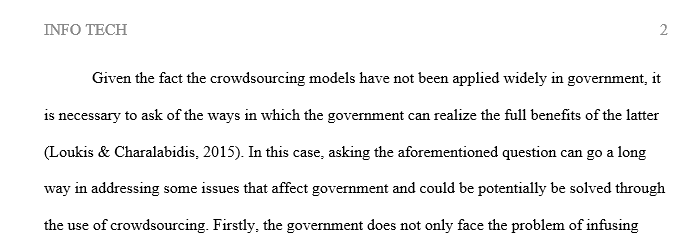 Active and Passive Crowdsourcing in Government