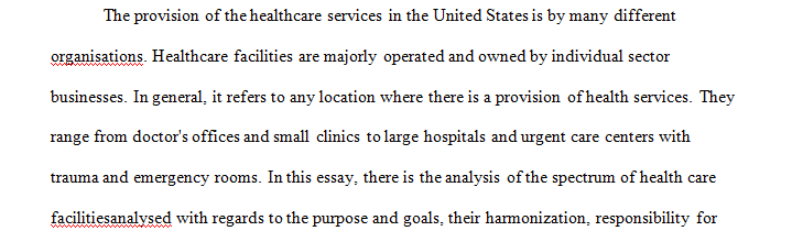 Health Care Facilities