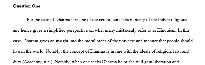 How does Dharma  and the yogas simplify an understanding