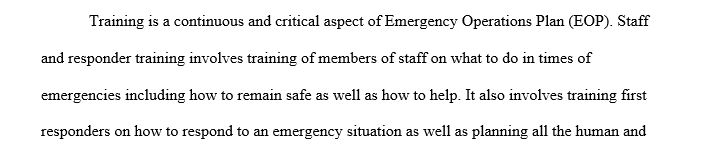 Principles of disaster exercises and drills