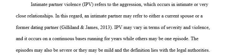 What is Partner Violence