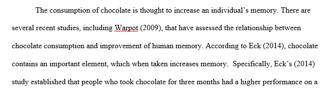 Write a research report based on a hypothetical research