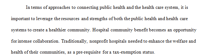 the health care system