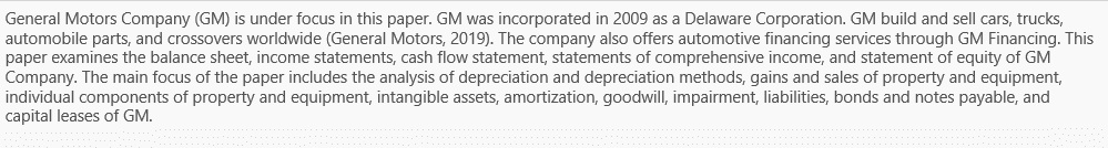 Analyze the financial statements of a publicly traded company