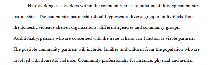 Collaborative Crisis Intervention at a Domestic Violence Shelter