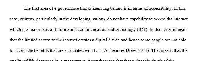 Countries that lag behind the rest of the world’s ICT capabilities