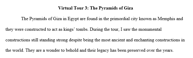 Discuss the pyramids of Giza in detail