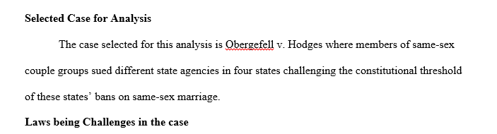 Explore the political and electoral consequences of the ruling