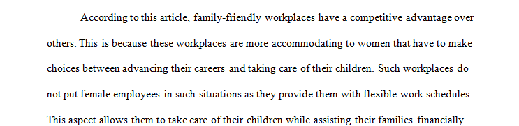 Family-Friendly Workplace