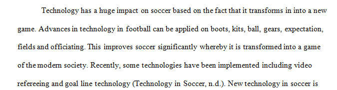 How Technology Can Be Effective In Soccer